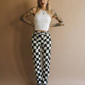 P&Co 304 Service Fatigue Pants - Checkered